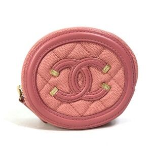 CHANEL Pink Wallet